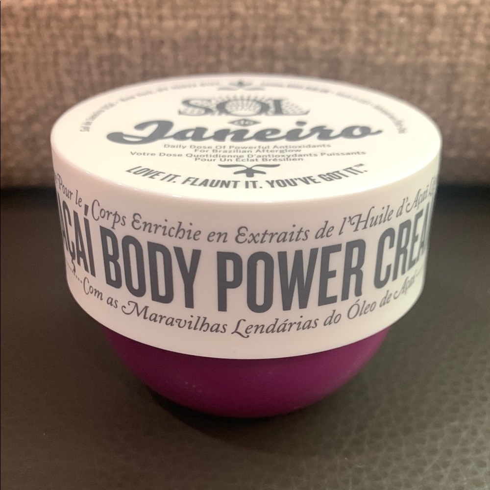 Sol de Janeiro Açaí Body Power Cream - 2.5 oz Sealed - Picture 1 of 4